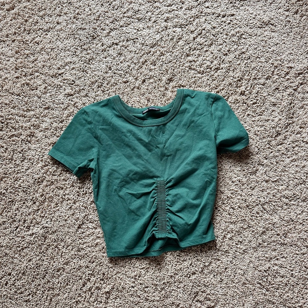 Green Zara top women’s